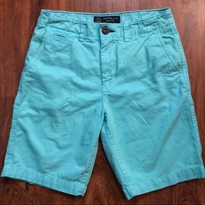 American Eagle robins egg shorts